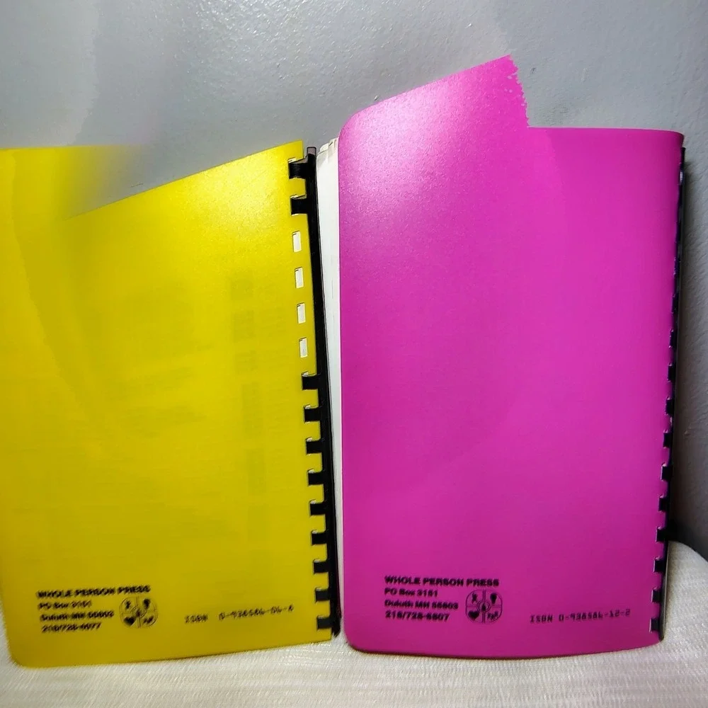 1984 Structured Exercises in Stress Management Vol 1 -4 Vintage‎ Spiral Bound PB